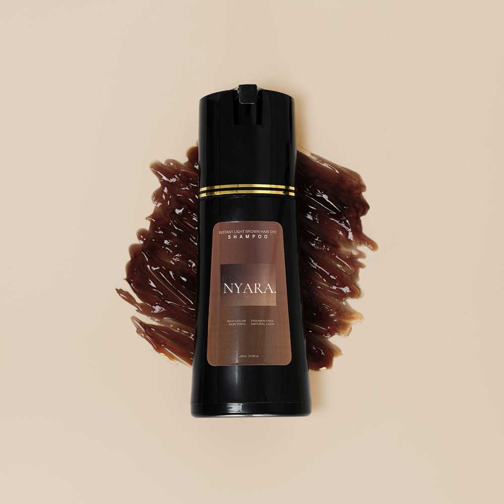 Shampoing colorant instantané
